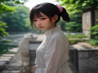 女性穿着肉色连裤袜搭配牛仔短裙和白色运动鞋，在城市街道行走，轻松休闲日常风格